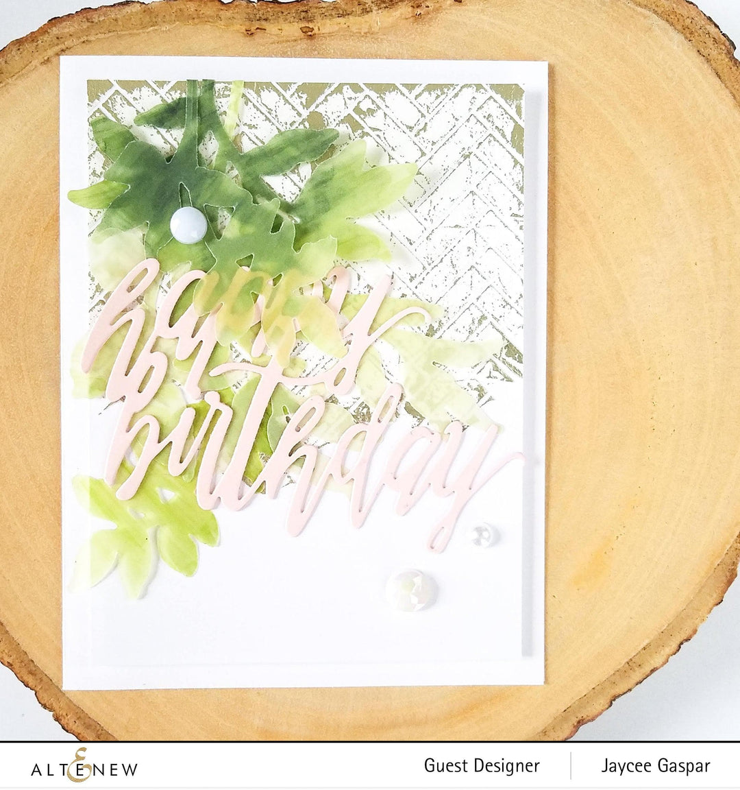 Altenew Stamp & Die Bundle Leaf Clusters Stamp & Die Bundle