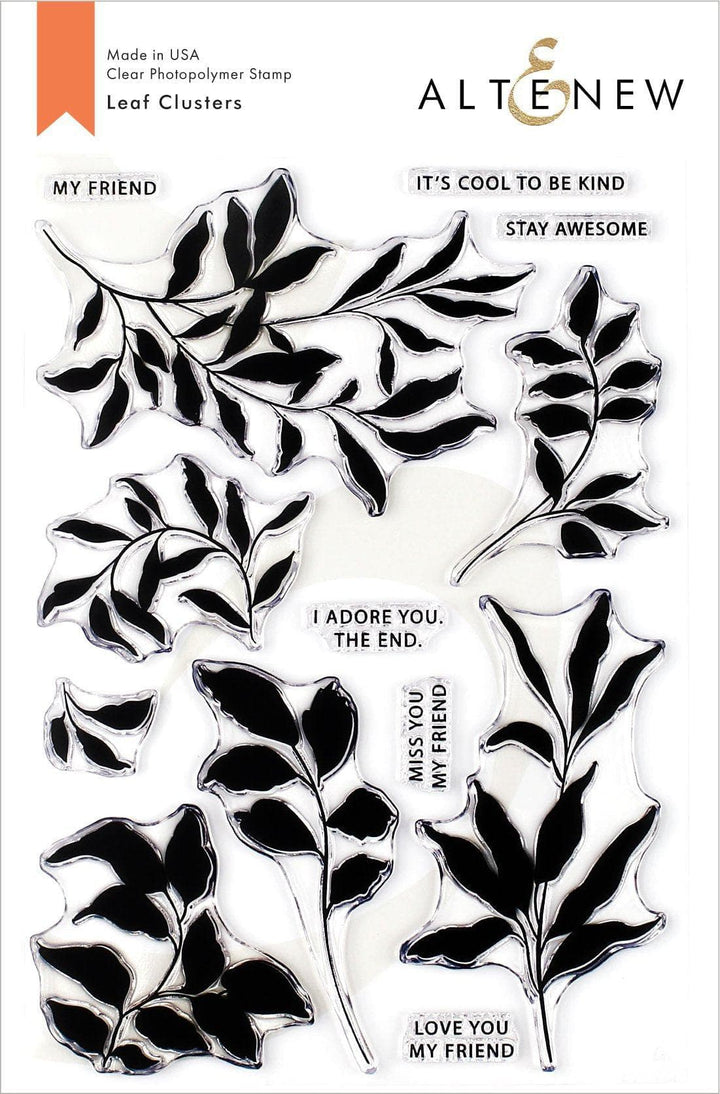 Altenew Stamp & Die Bundle Leaf Clusters Stamp & Die Bundle