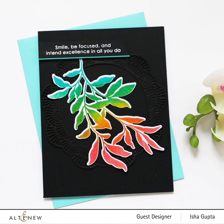 Altenew Stamp & Die Bundle Leaf Clusters Stamp & Die Bundle