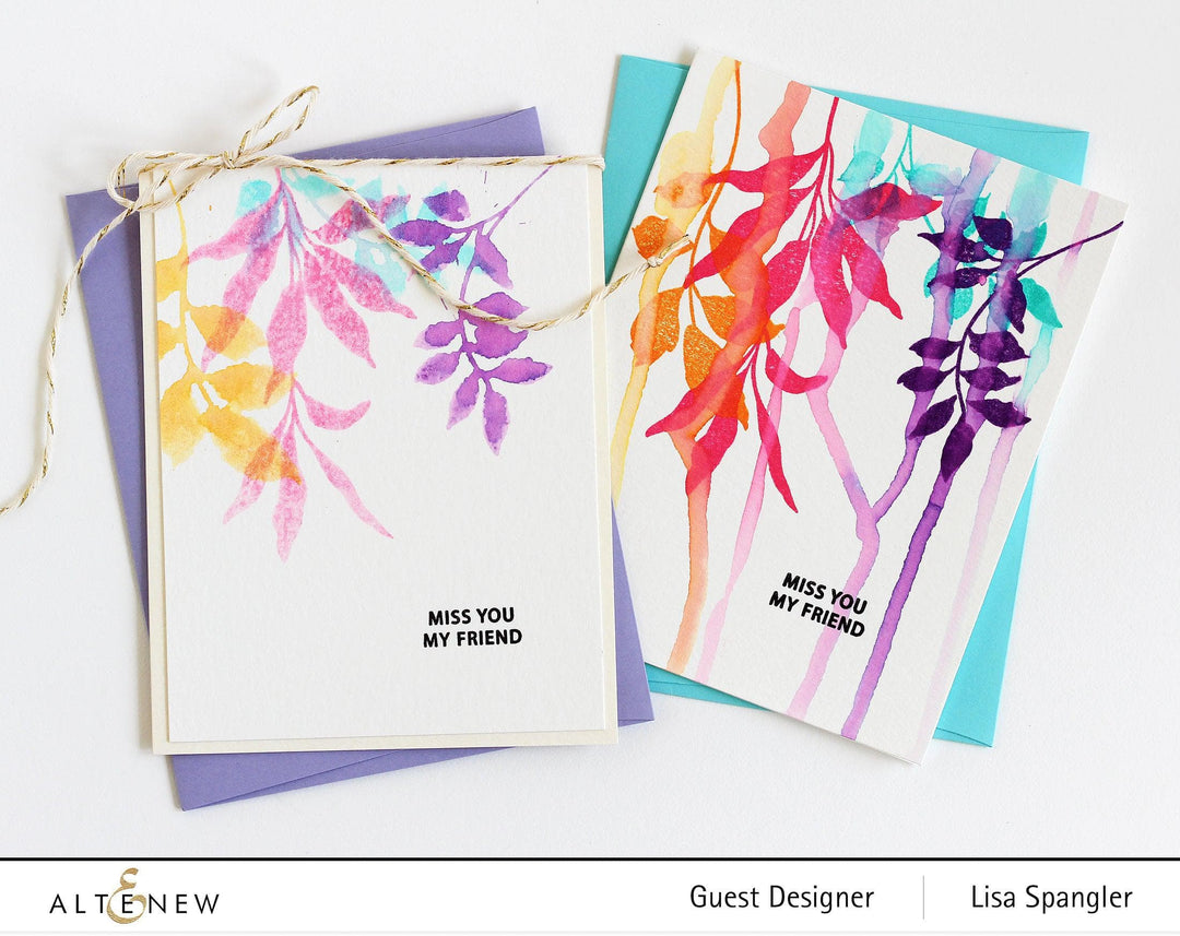 Altenew Stamp & Die Bundle Leaf Clusters Stamp & Die Bundle