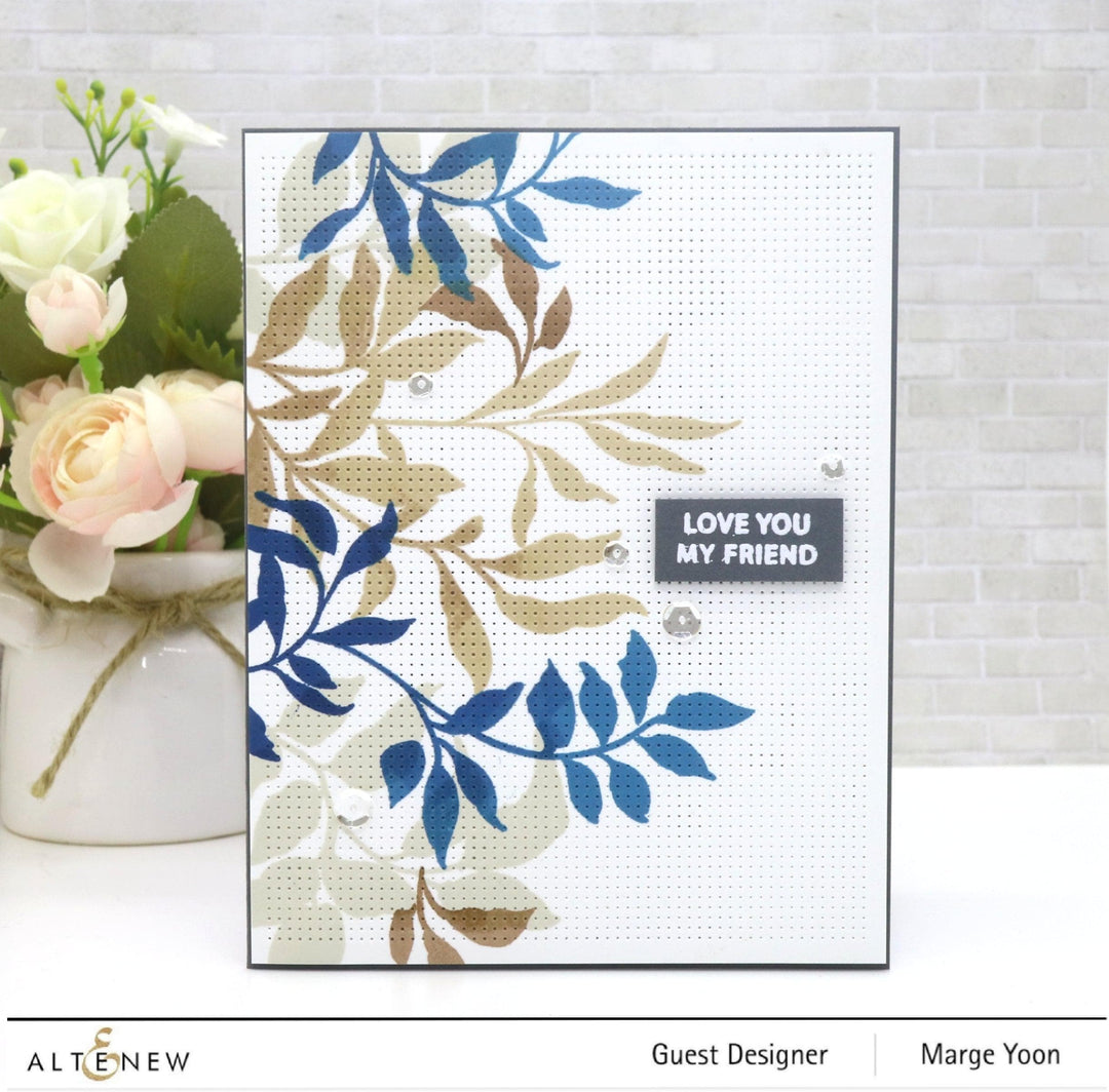 Altenew Stamp & Die Bundle Leaf Clusters Stamp & Die Bundle