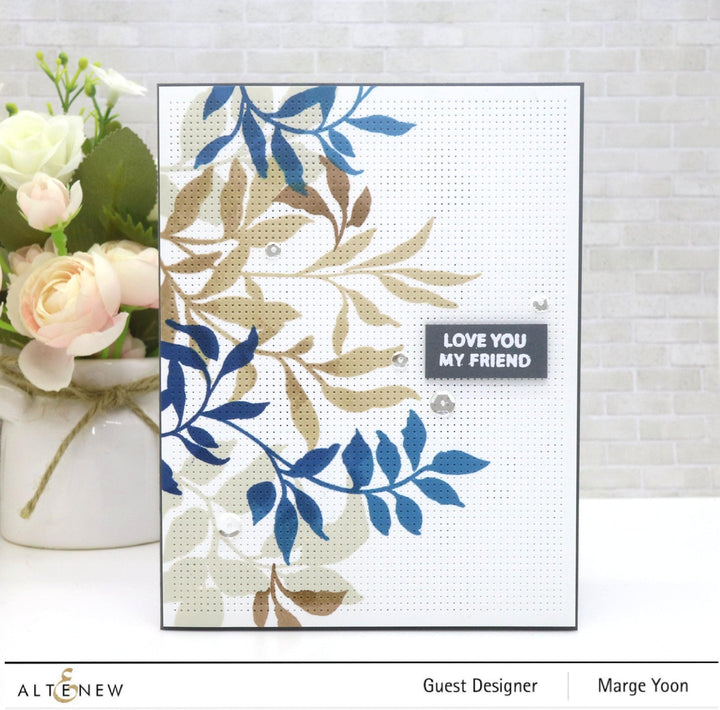 Altenew Stamp & Die Bundle Leaf Clusters Stamp & Die Bundle