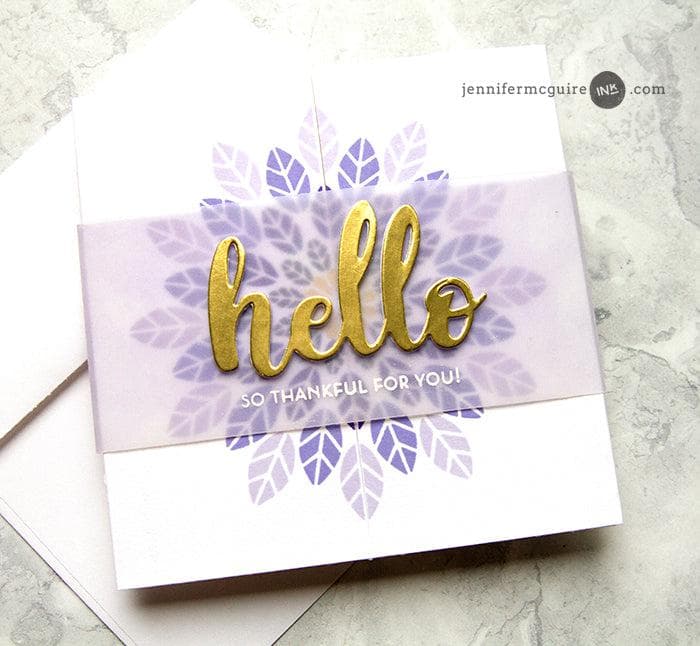 Altenew Stamp & Die Bundle Leaf Medallion Stamp & Die Bundle