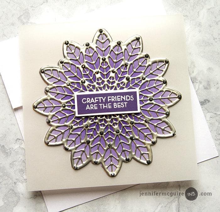 Altenew Stamp & Die Bundle Leaf Medallion Stamp & Die Bundle