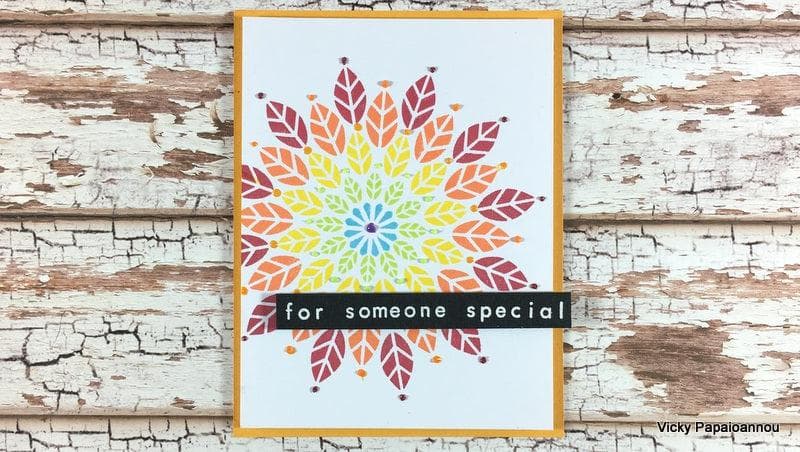 Altenew Stamp & Die Bundle Leaf Medallion Stamp & Die Bundle