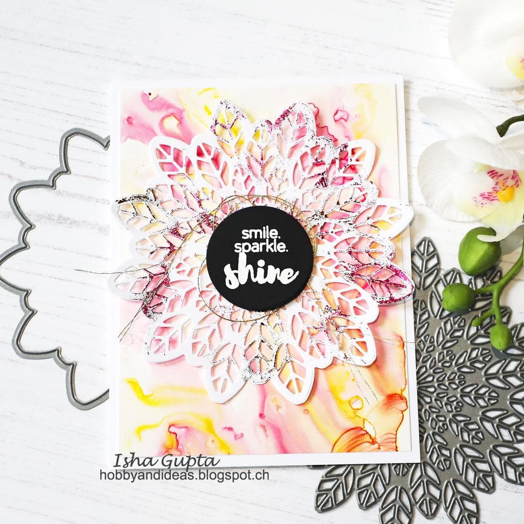 Altenew Stamp & Die Bundle Leaf Medallion Stamp & Die Bundle