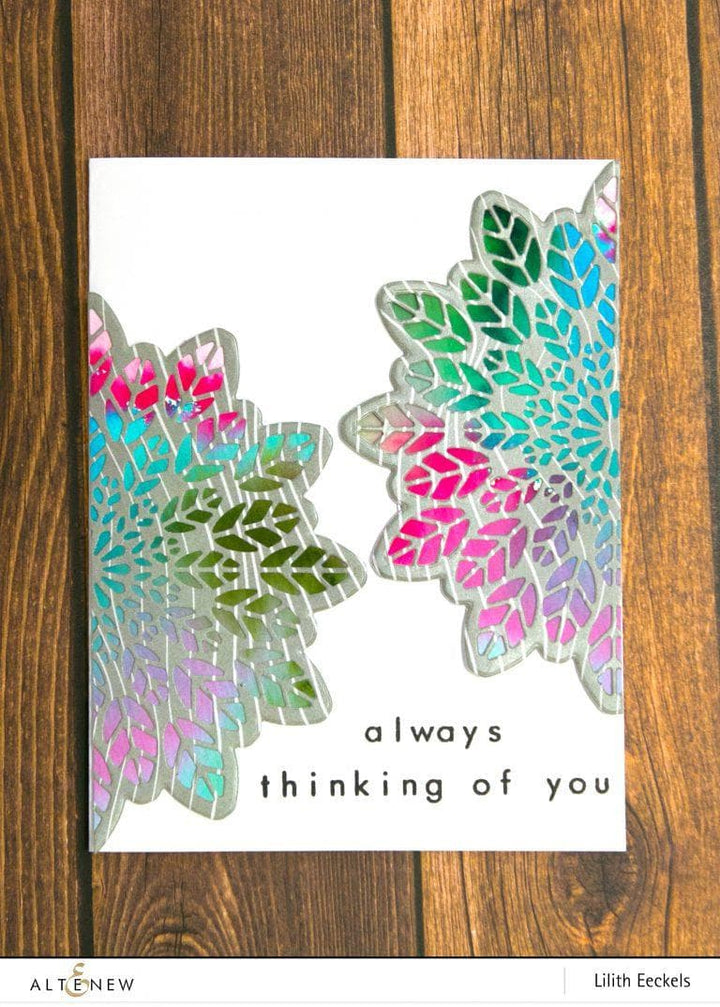 Altenew Stamp & Die Bundle Leaf Medallion Stamp & Die Bundle