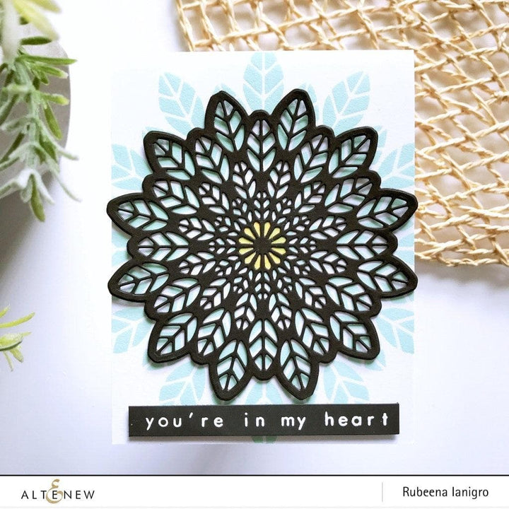 Altenew Stamp & Die Bundle Leaf Medallion Stamp & Die Bundle