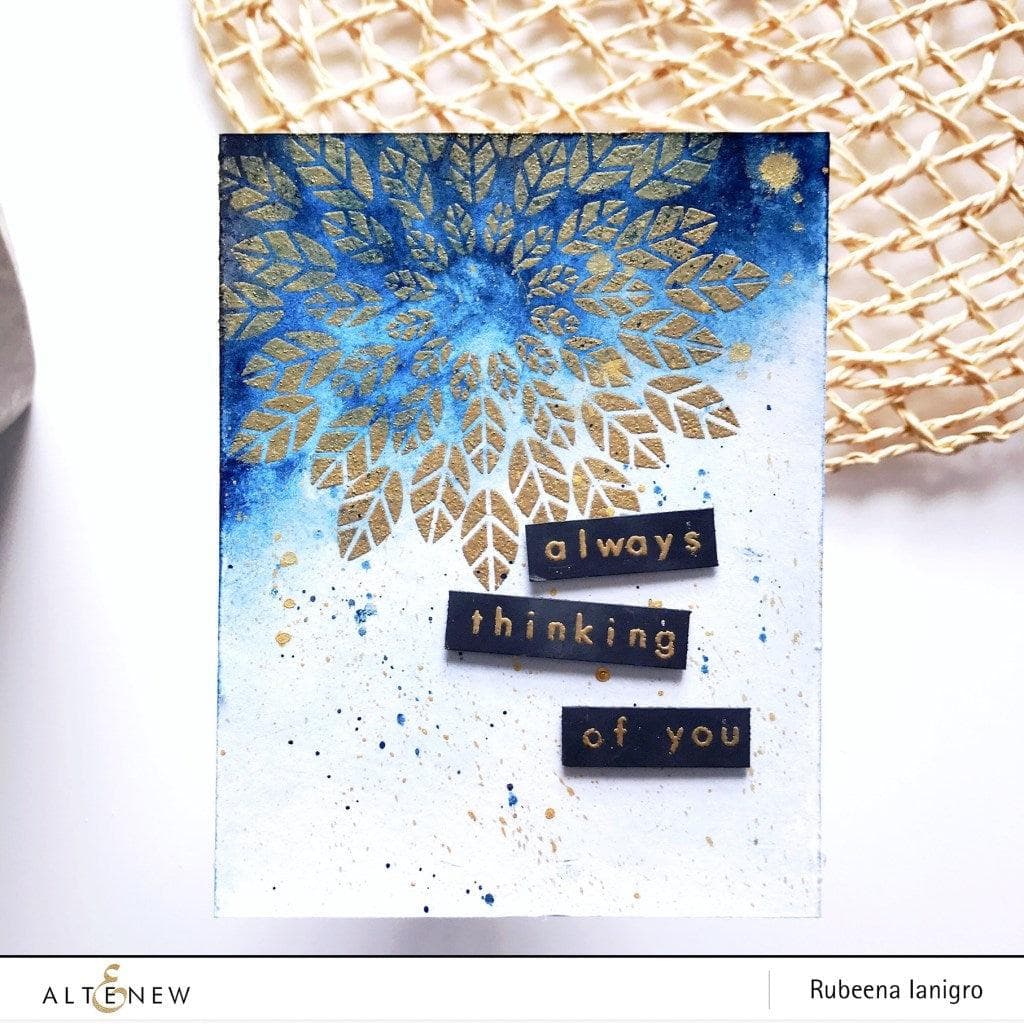 Altenew Stamp & Die Bundle Leaf Medallion Stamp & Die Bundle