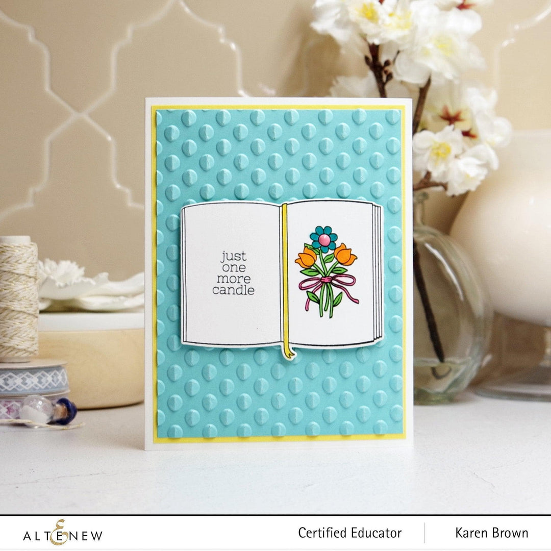 Altenew Stamp & Die Bundle Letter Flowers Stamp & Die Bundle