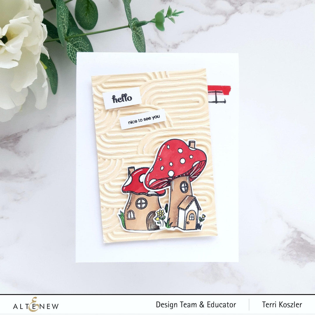 Altenew Stamp & Die Bundle Little Mushroom Stamp & Die Bundle