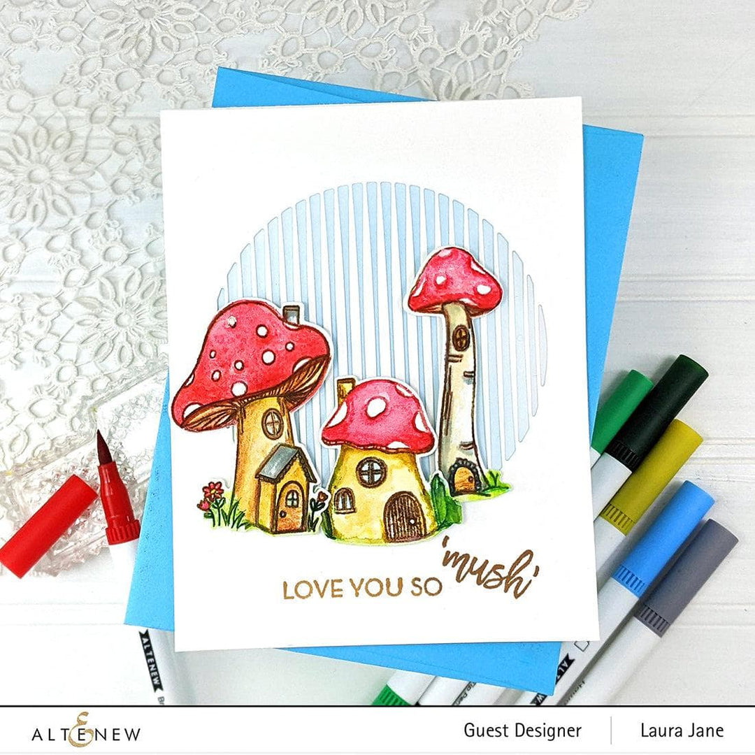 Altenew Stamp & Die Bundle Little Mushroom Stamp & Die Bundle