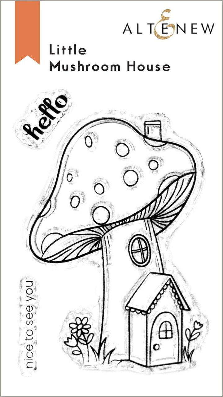 Altenew Partner Team Stamp & Die Bundle Little Mushroom