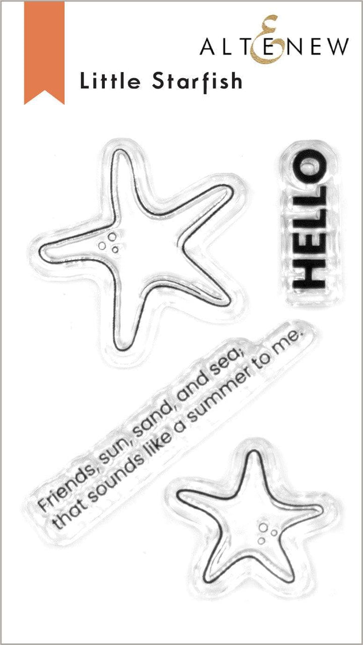 Altenew Stamp & Die Bundle Little Starfish Stamp & Die Bundle