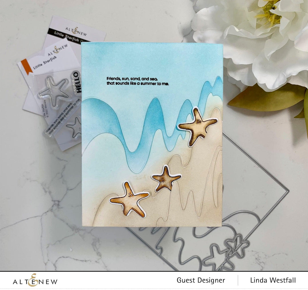 Altenew Stamp & Die Bundle Little Starfish Stamp & Die Bundle