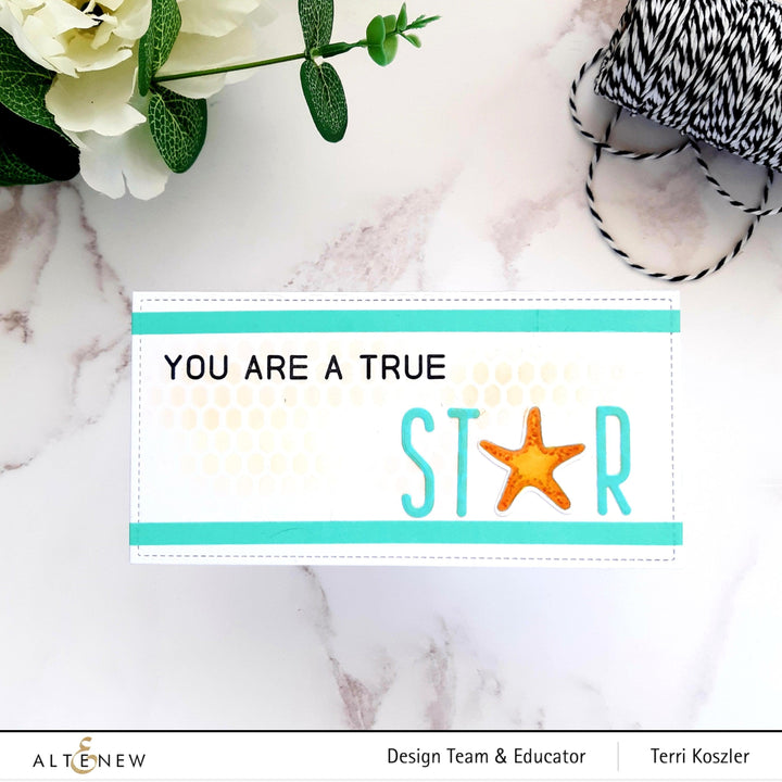 Altenew Stamp & Die Bundle Little Starfish Stamp & Die Bundle