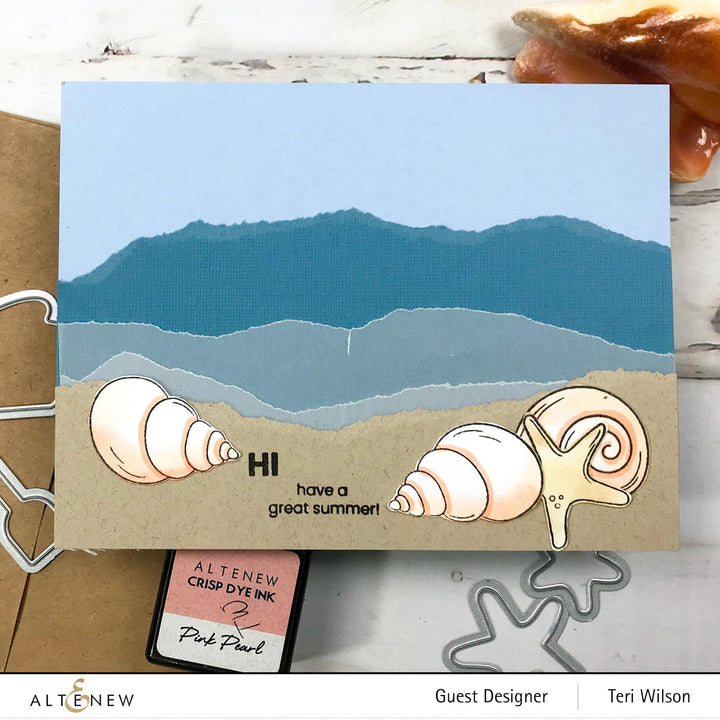 Altenew Stamp & Die Bundle Little Starfish Stamp & Die Bundle