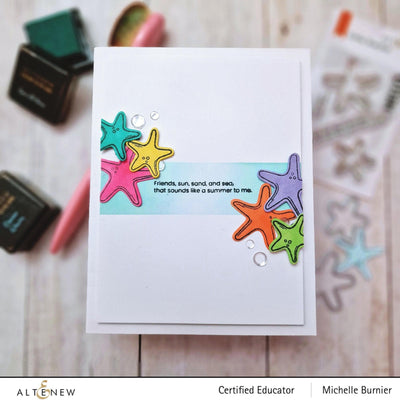 Altenew Stamp & Die Bundle Little Starfish Stamp & Die Bundle