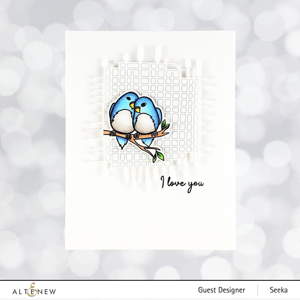 Altenew Stamp & Die Bundle Love Birds Stamp & Die Bundle