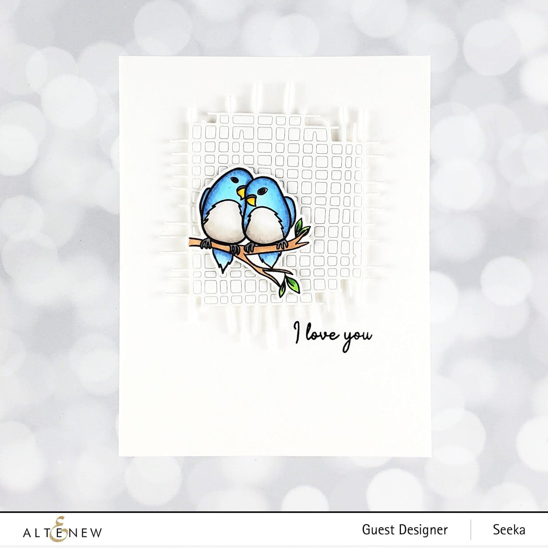 Altenew Stamp & Die Bundle Love Birds Stamp & Die Bundle