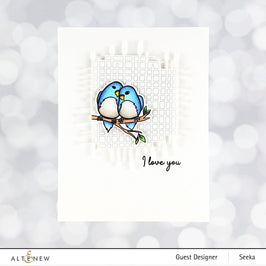 Altenew Stamp & Die Bundle Love Birds Stamp & Die Bundle