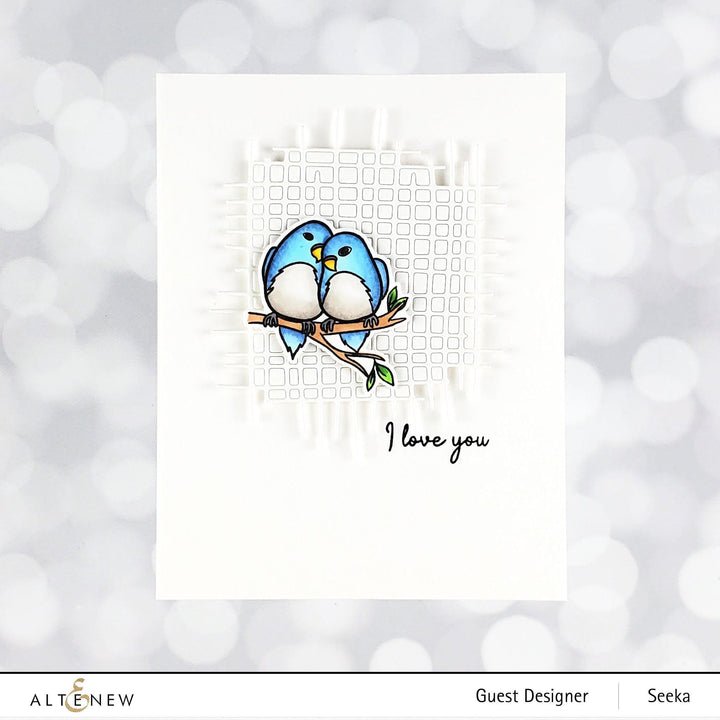 Altenew Stamp & Die Bundle Love Birds Stamp & Die Bundle