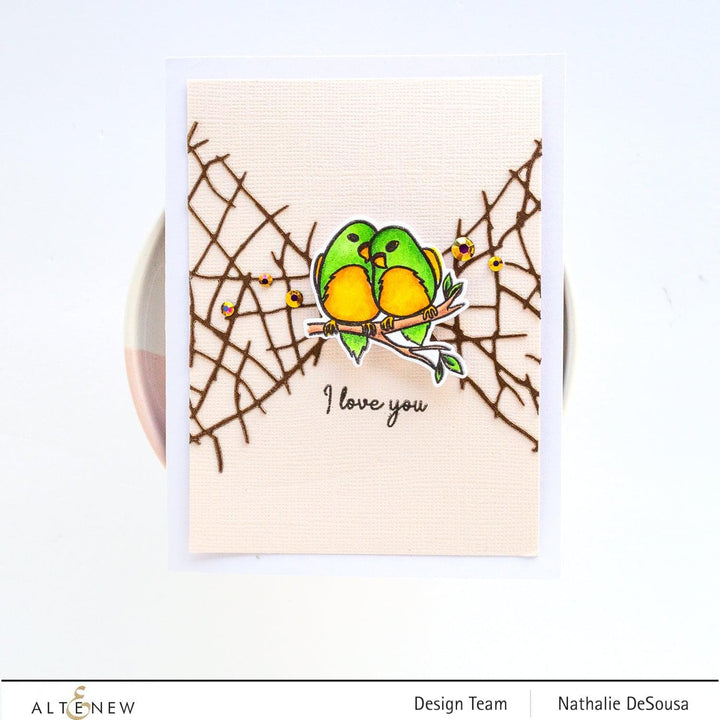 Altenew Stamp & Die Bundle Love Birds Stamp & Die Bundle