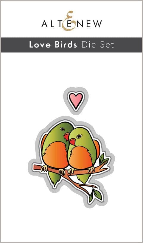 Altenew Stamp & Die Bundle Love Birds Stamp & Die Bundle
