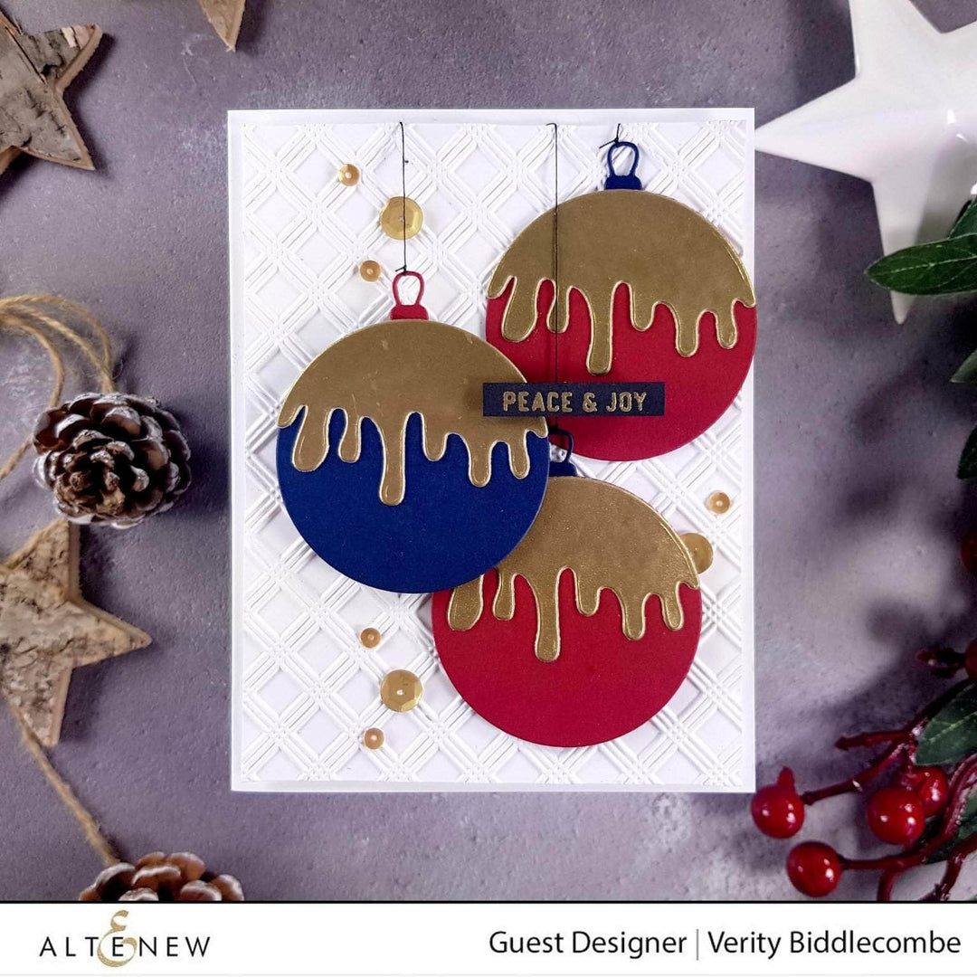 Altenew Stamp & Die Bundle Lovely Ornaments Stamp & Die Bundle