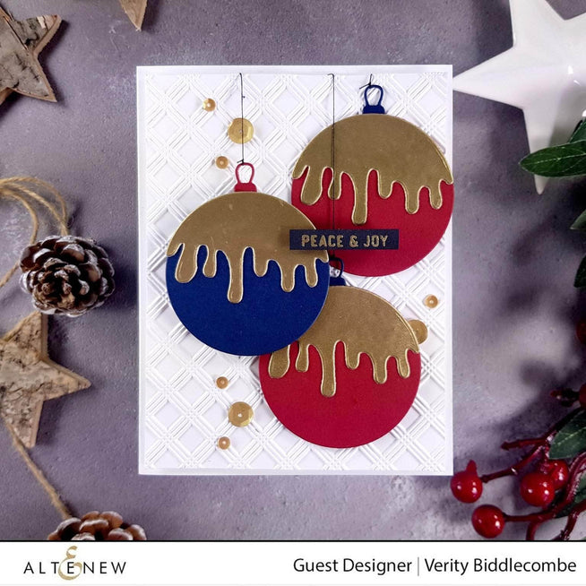 Altenew Stamp & Die Bundle Lovely Ornaments Stamp & Die Bundle