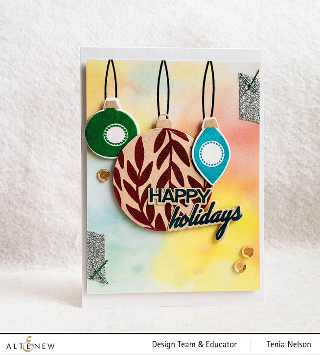 Altenew Stamp & Die Bundle Lovely Ornaments Stamp & Die Bundle