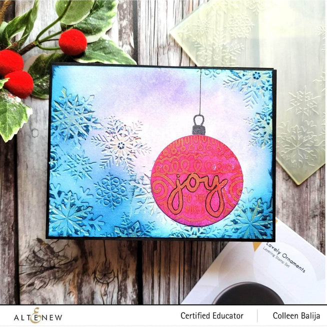 Altenew Stamp & Die Bundle Lovely Ornaments Stamp & Die Bundle