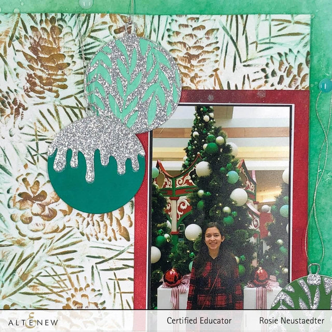 Altenew Stamp & Die Bundle Lovely Ornaments Stamp & Die Bundle