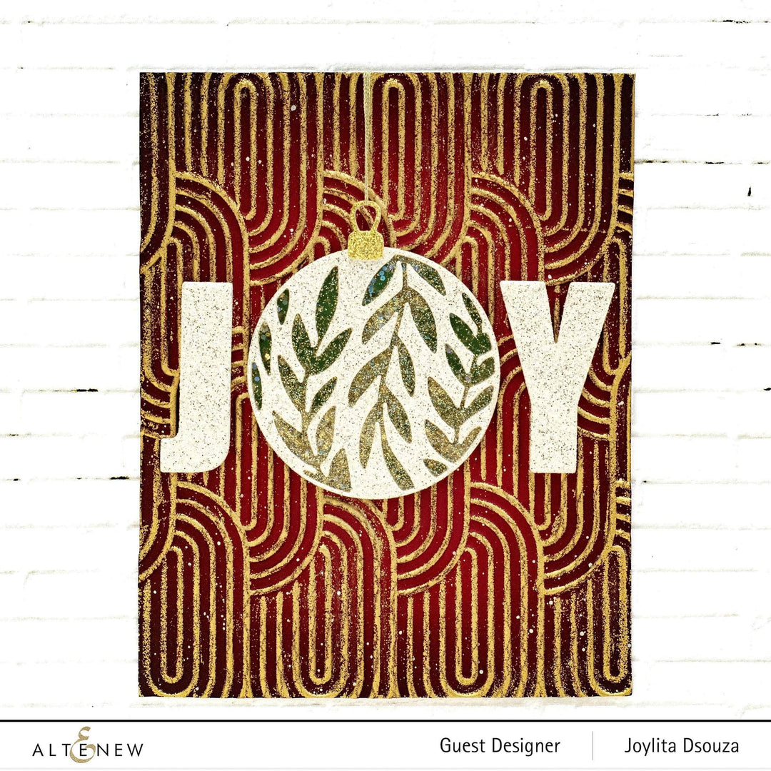 Altenew Stamp & Die Bundle Lovely Ornaments Stamp & Die Bundle