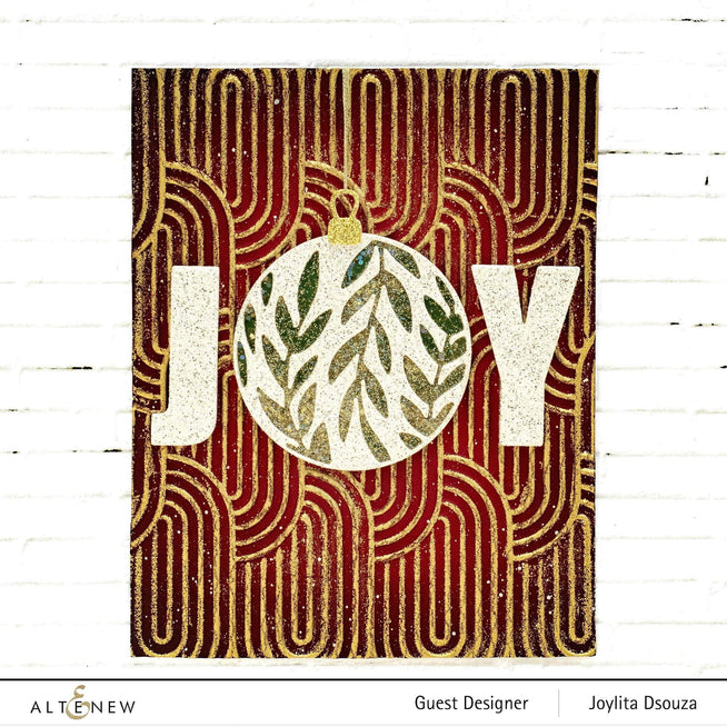 Altenew Stamp & Die Bundle Lovely Ornaments Stamp & Die Bundle