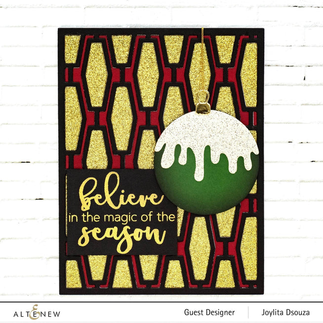 Altenew Stamp & Die Bundle Lovely Ornaments Stamp & Die Bundle