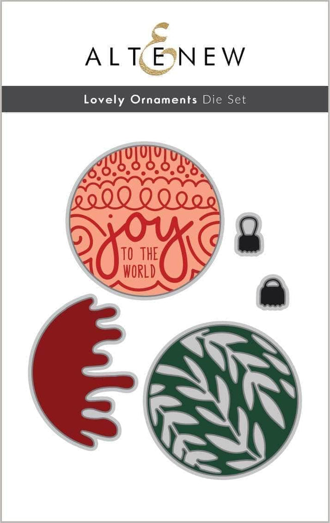 Altenew Stamp & Die Bundle Lovely Ornaments Stamp & Die Bundle