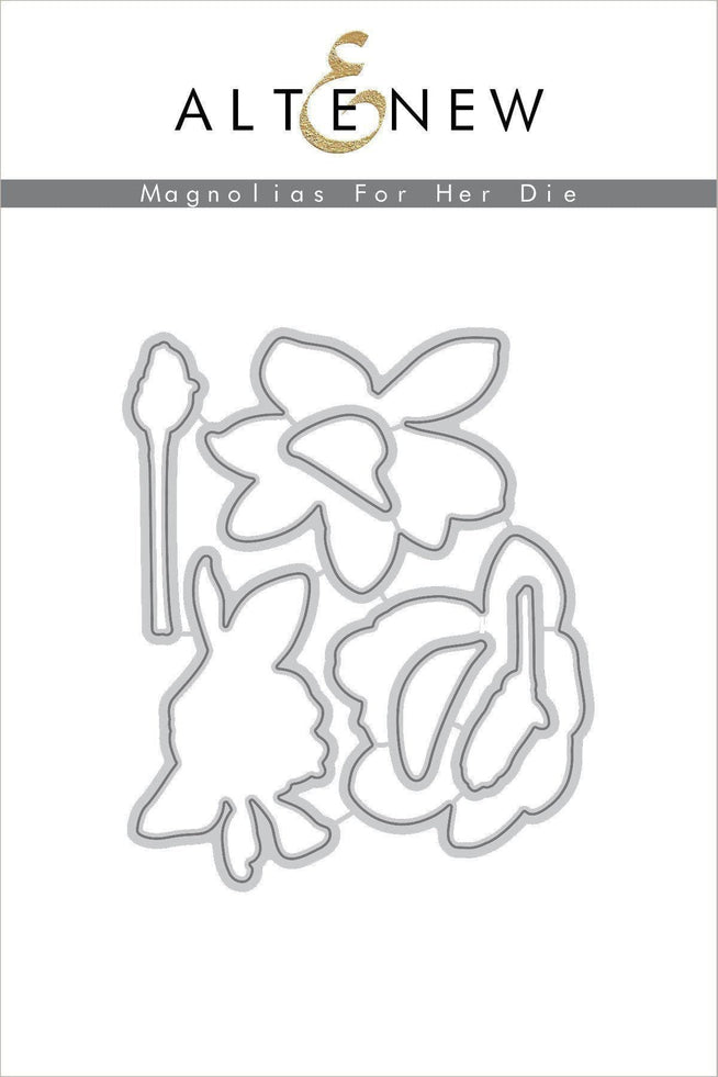Altenew Stamp & Die Bundle Magnolias for Her Stamp & Die Bundle