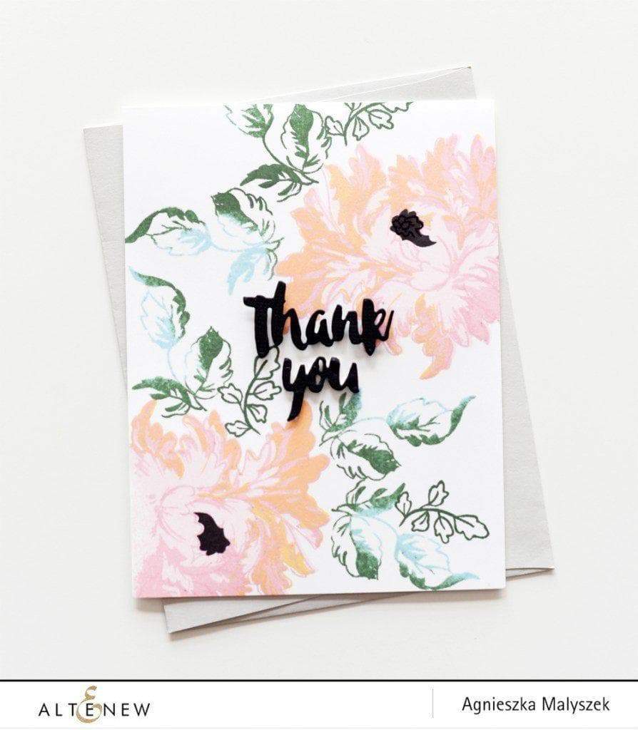 Altenew Stamp & Die Bundle Majestic Bloom Stamp & Die Bundle