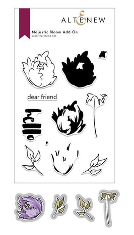 Altenew Stamp & Die Bundle Majestic Bloom Add-On Complete Bundle