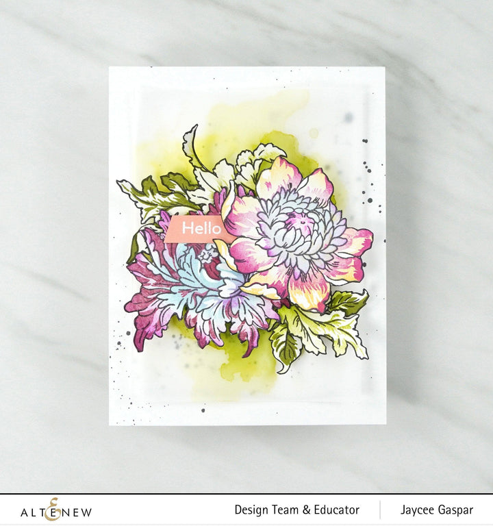 Altenew Stamp & Die Bundle Majestic Bouquet Stamp & Die Bundle