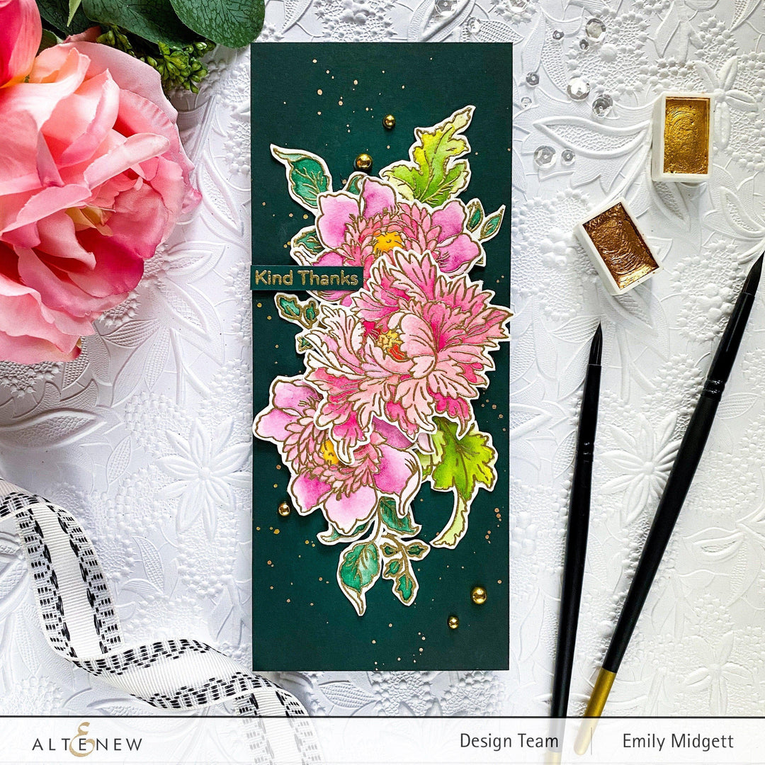 Altenew Stamp & Die Bundle Majestic Bouquet Stamp & Die Bundle