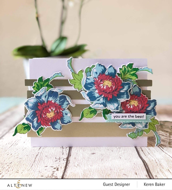 Altenew Stamp & Die Bundle Majestic Bouquet Stamp & Die Bundle