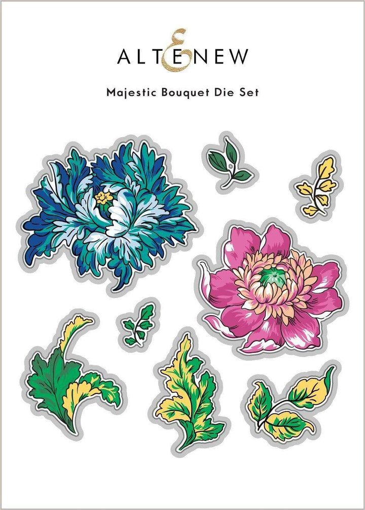 Altenew Stamp & Die Bundle Majestic Bouquet Stamp & Die Bundle