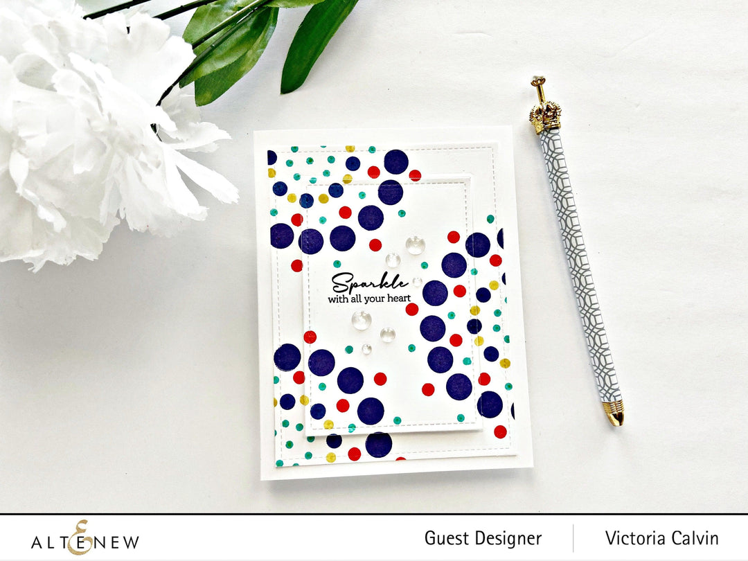 Altenew Stamp & Die Bundle Mandala Maker & Confetti Stamp & Die Bundle