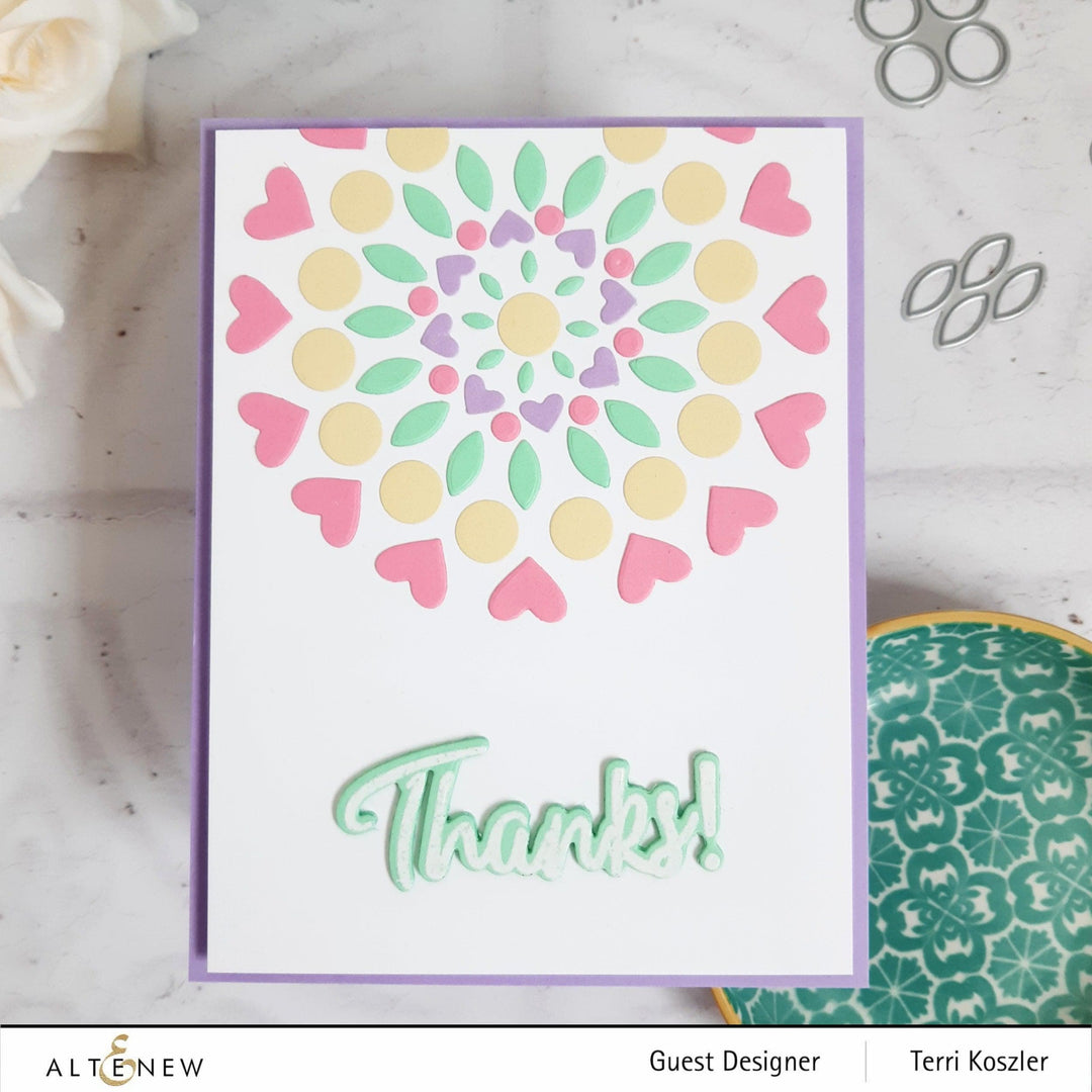 Altenew Stamp & Die Bundle Mandala Maker & Confetti Stamp & Die Bundle