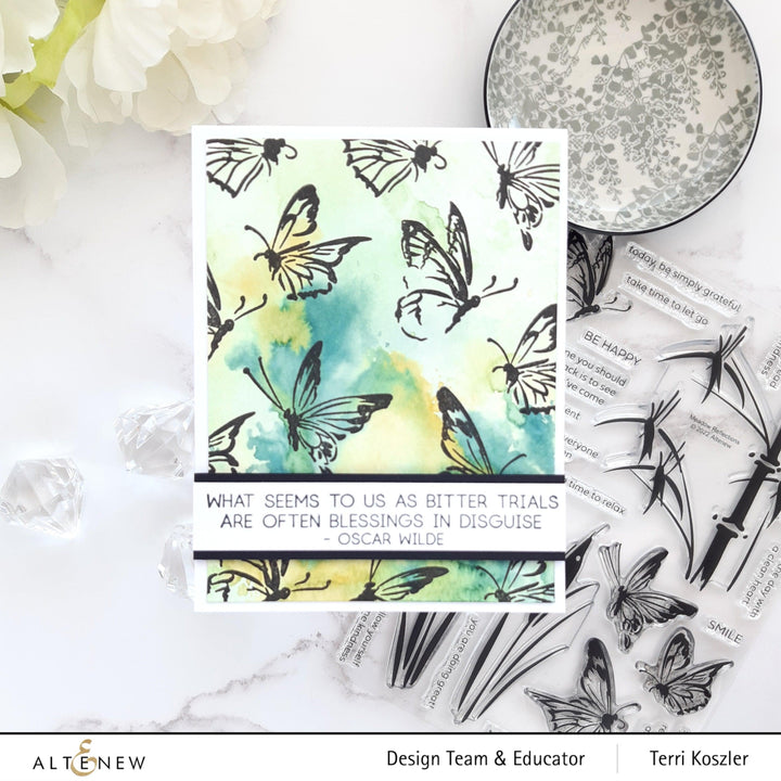 Altenew Stamp & Die Bundle Meadow Reflections Stamp & Die Bundle
