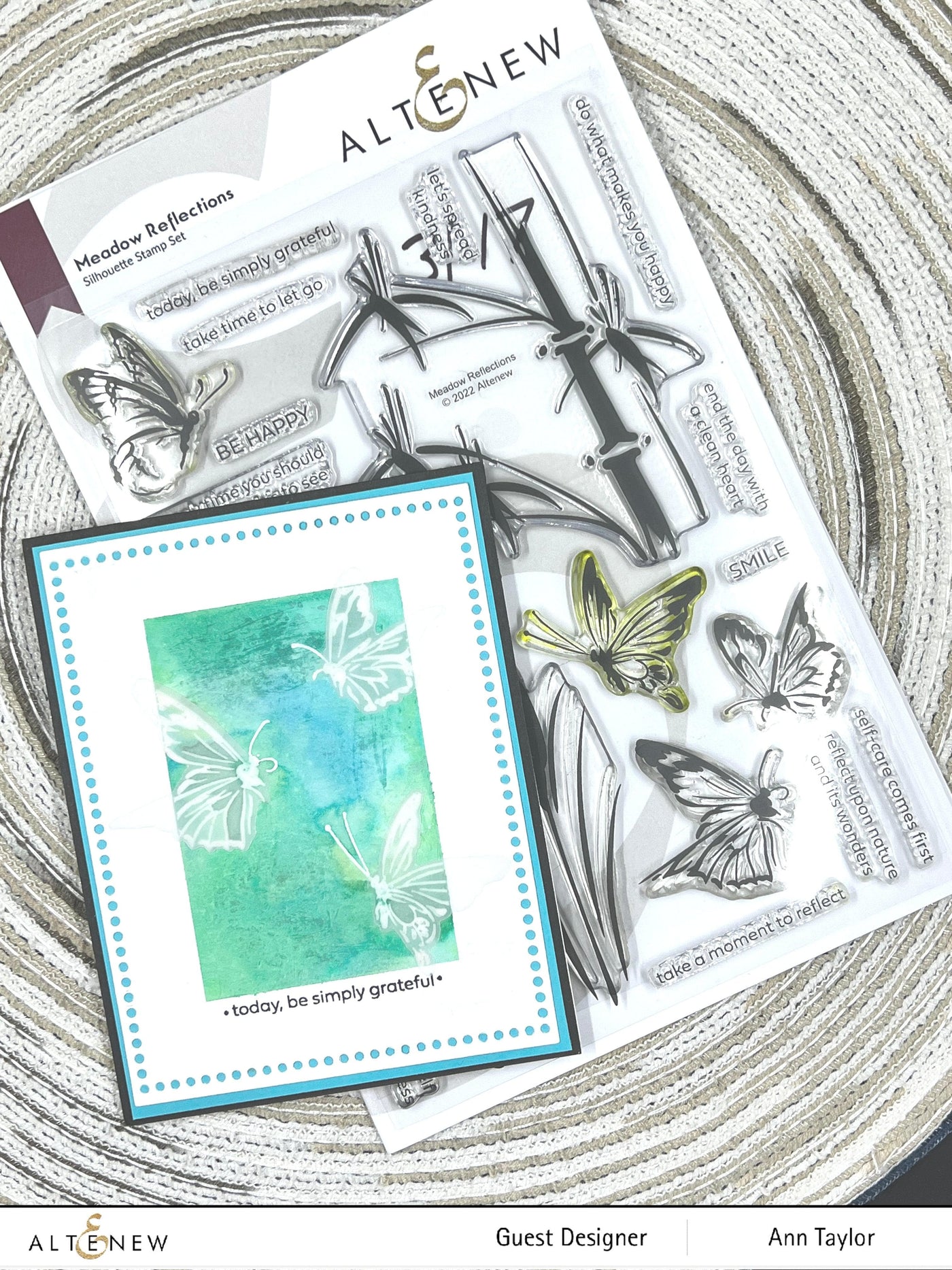 Altenew Stamp & Die Bundle Meadow Reflections Stamp & Die Bundle