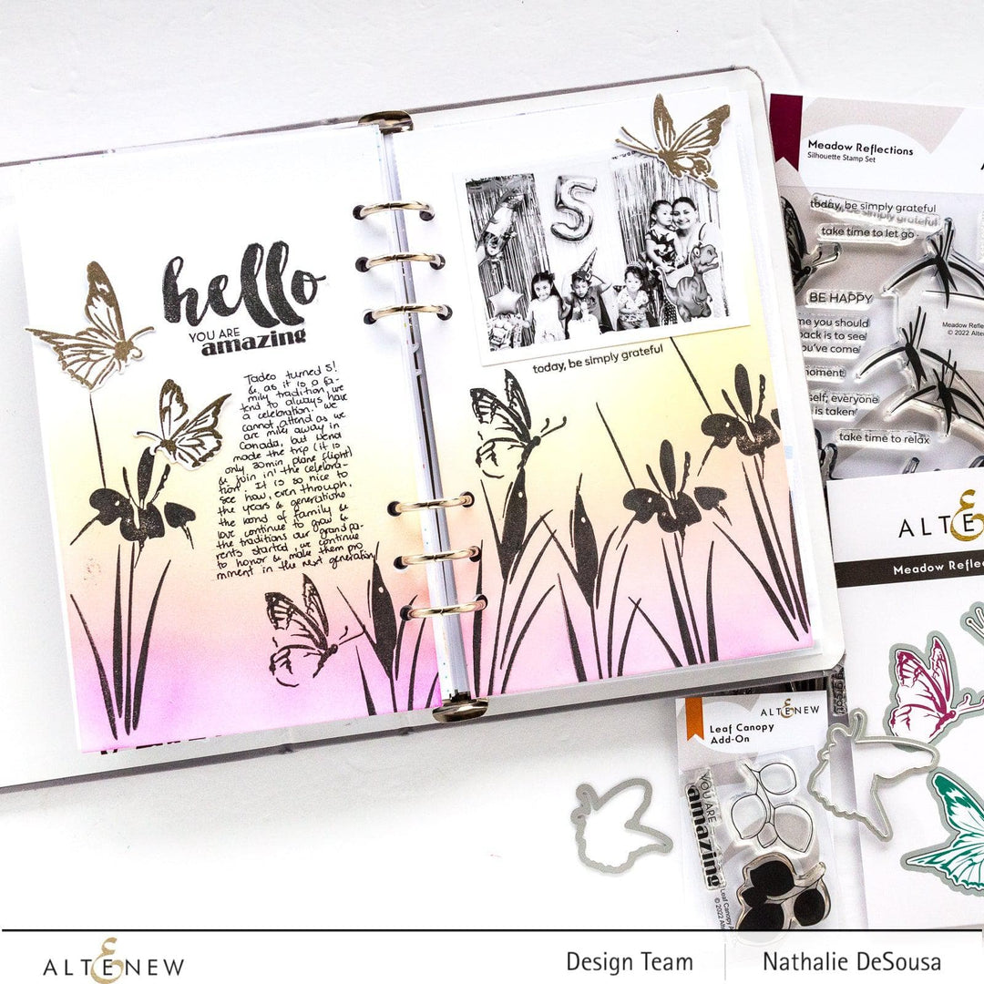 Altenew Stamp & Die Bundle Meadow Reflections Stamp & Die Bundle
