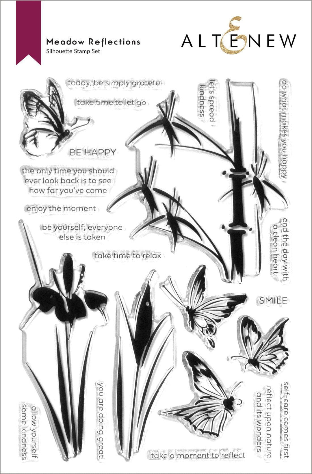 Altenew Stamp & Die Bundle Meadow Reflections Stamp & Die Bundle